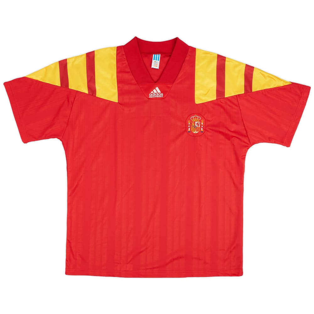 1992-94 Spain Home Shirt - 9/10 - (XL)