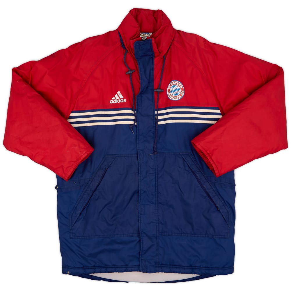 1999-01 Bayern Munich adidas Padded Bench Coat - 6/10 - (L)