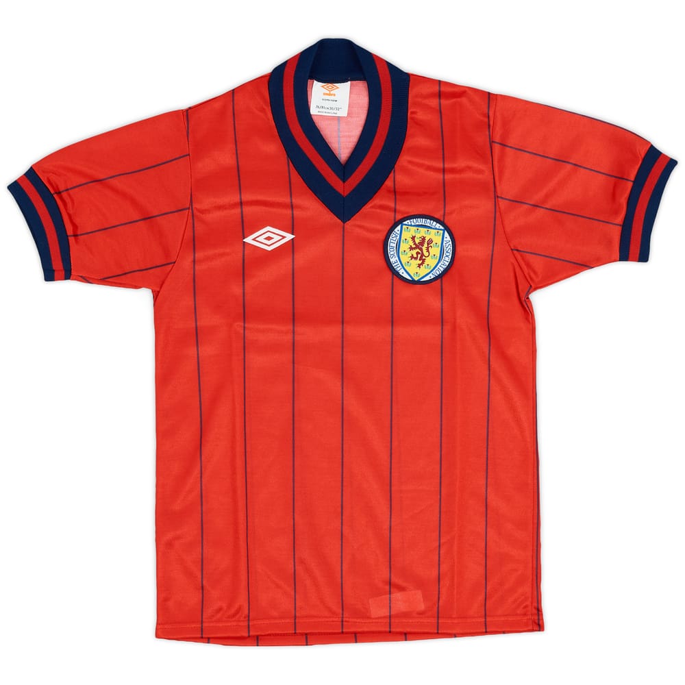 1982-85 Scotland Away Shirt - 10/10 - (L.Boys)