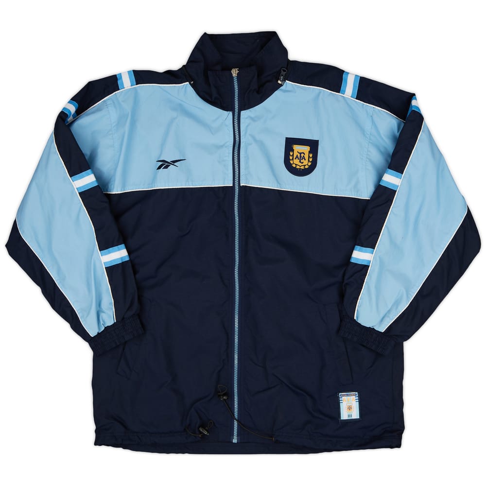 1999-00 Argentina Player Issue Reebok Hooded Track Jacket - 5/10 - (L)