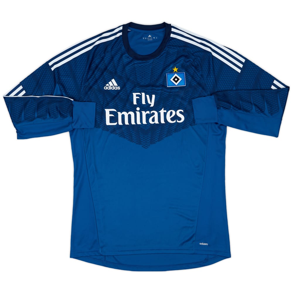 2014-15 Hamburg Player Issue GK Shirt - 8/10 - (XL)