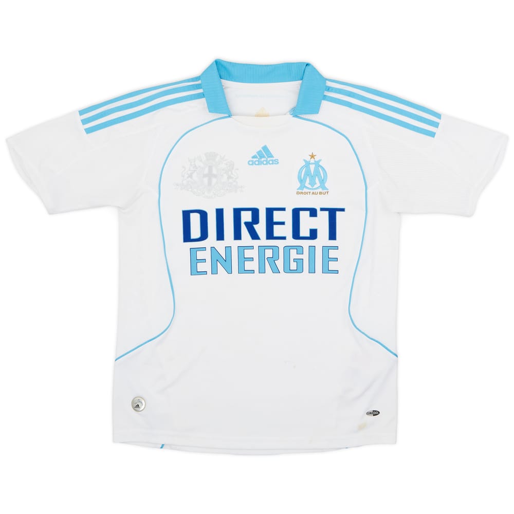 2008-09 Olympique Marseille Home Shirt - 5/10 - (L.Boys)