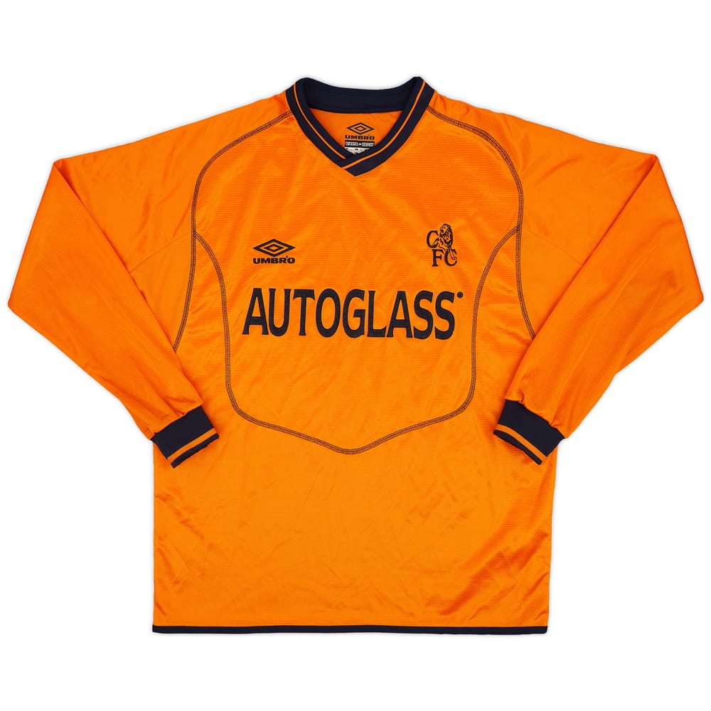2000-01 Chelsea GK Shirt - 9/10 - (Y)