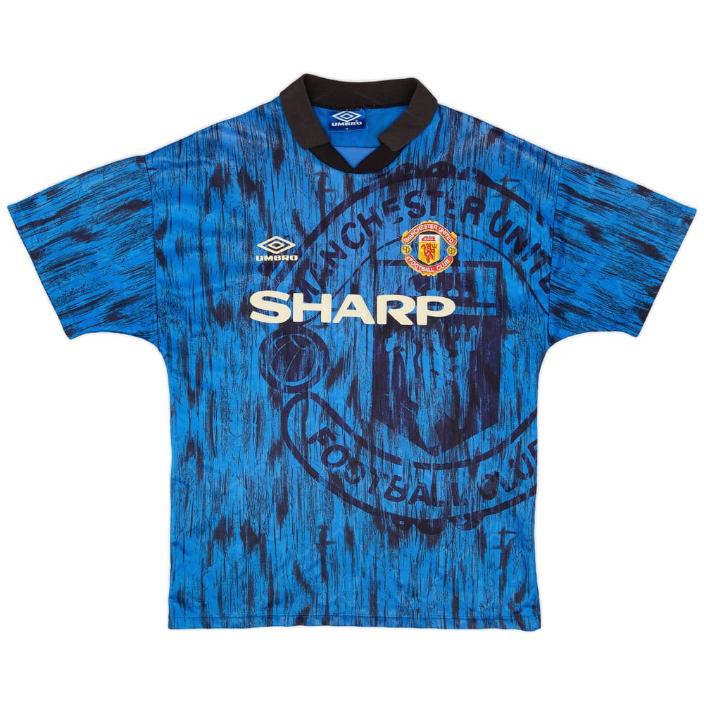 1992-93 Manchester United Away Shirt - 7/10 - (M)