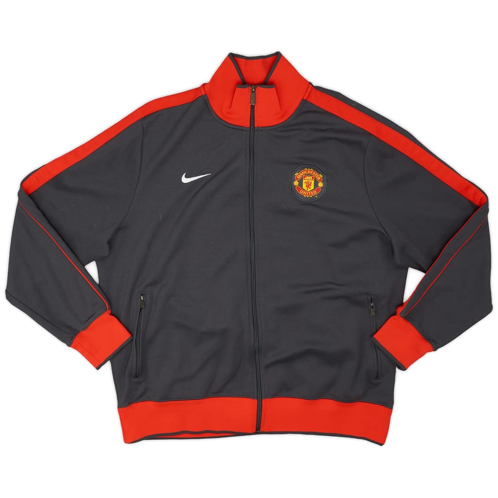 2010-11 Manchester United Nike Track Jacket - 9/10 - (XXL)