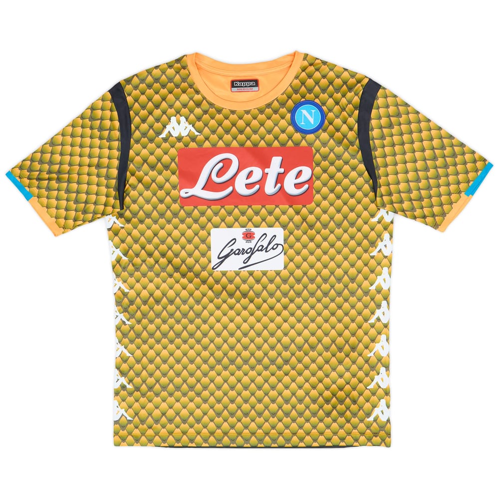 2018-19 Napoli GK S/S Shirt - 9/10 - (M)