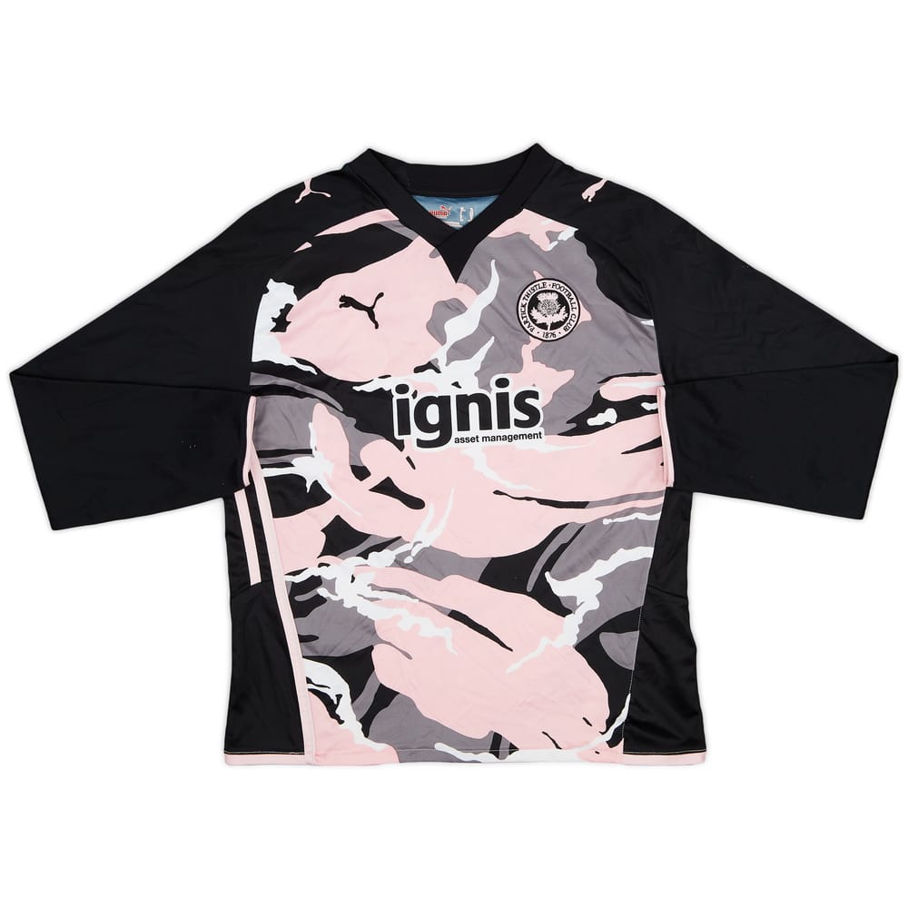 2009-11 Partick Thistle Away L/S Shirt - 8/10 - (L.Boys)