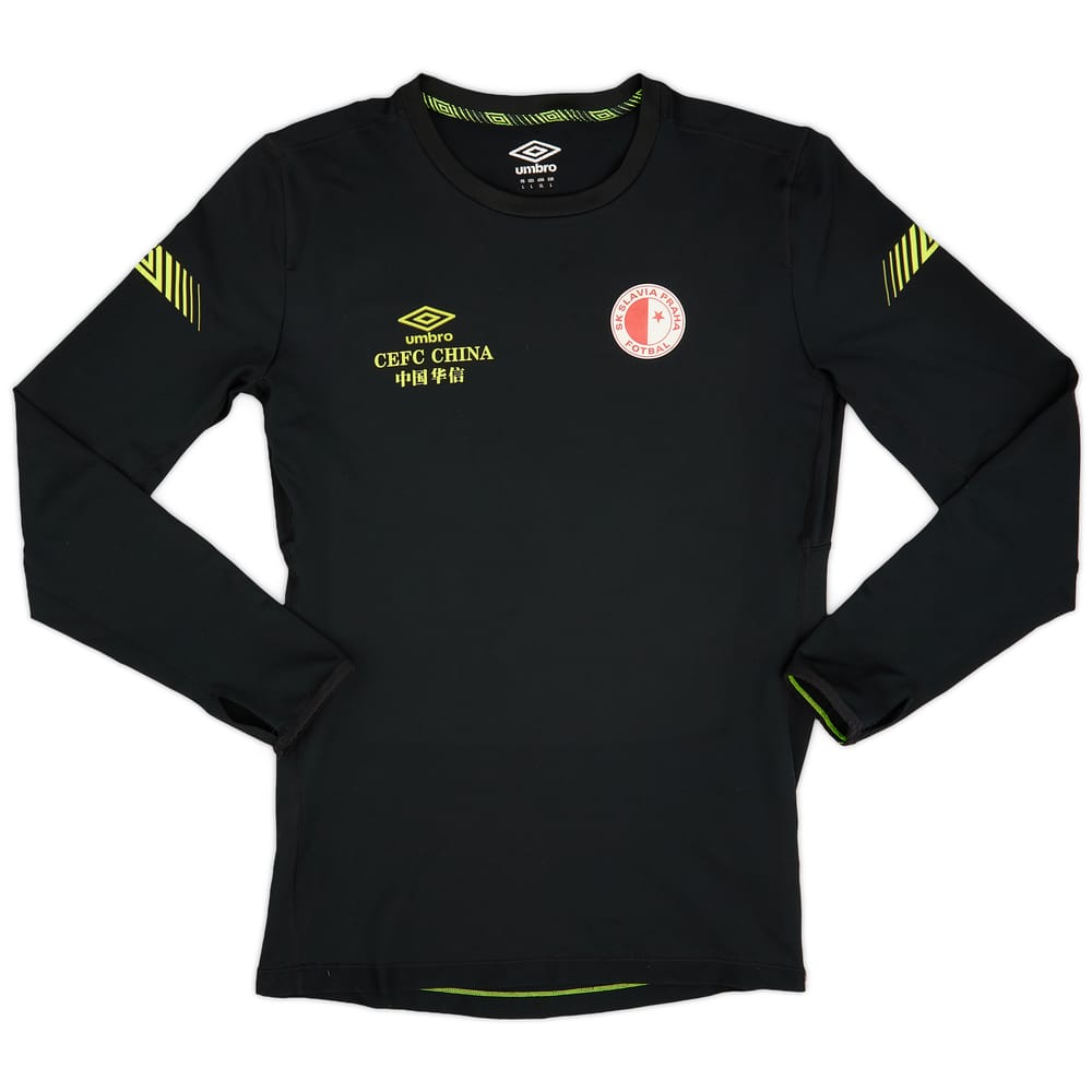 2017-18 Slavia Prague Umbro Sweat Top - 8/10 - (L)