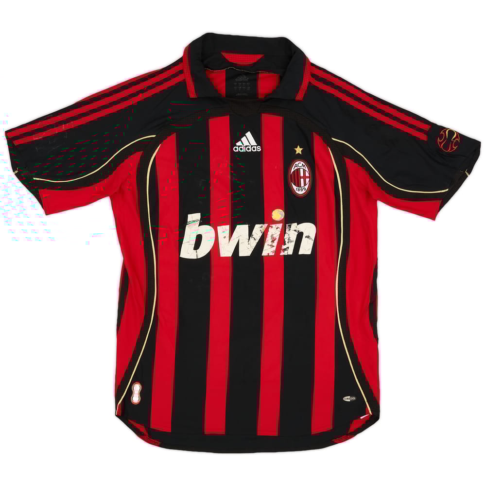 2006-07 AC Milan Home Shirt - 4/10 - (M)