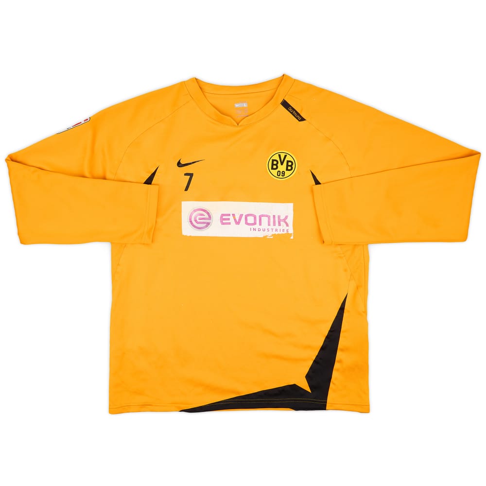 2007-08 Borussia Dortmund Player Issue Nike Sweat Top #7 (Tinga) - 5/10 - (L)
