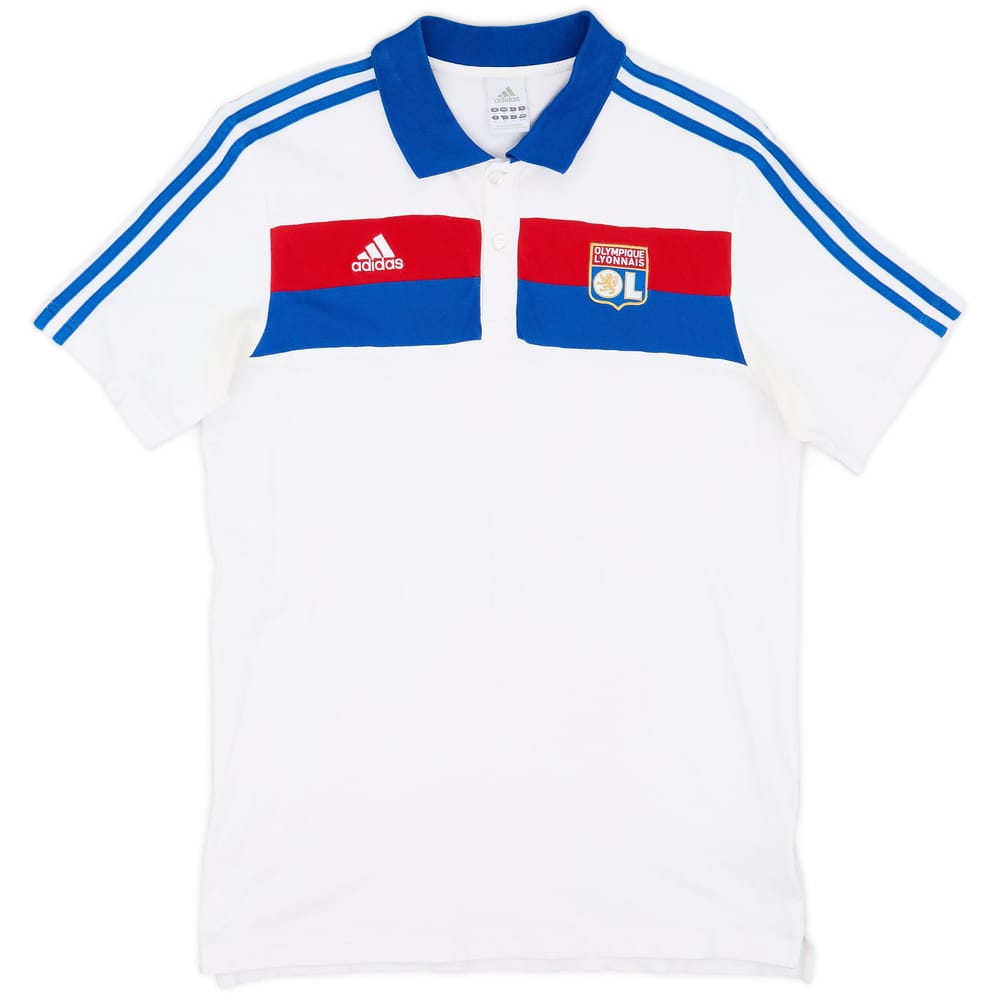 2011-12 Lyon adidas Polo Shirt - 8/10 - (M)