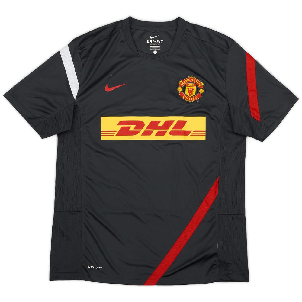 2012-13 Manchester United Nike Training Shirt - 8/10 - (L)