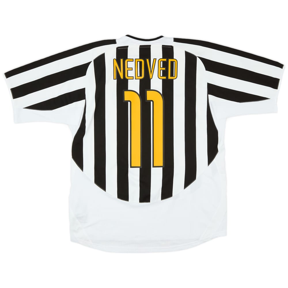 2003-04 Juventus Home Shirt Nedved #11 - 8/10 - (L)