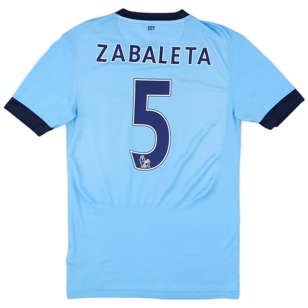 2014-15 Manchester City Home Shirt Zabaleta #5 - 6/10 - (S)
