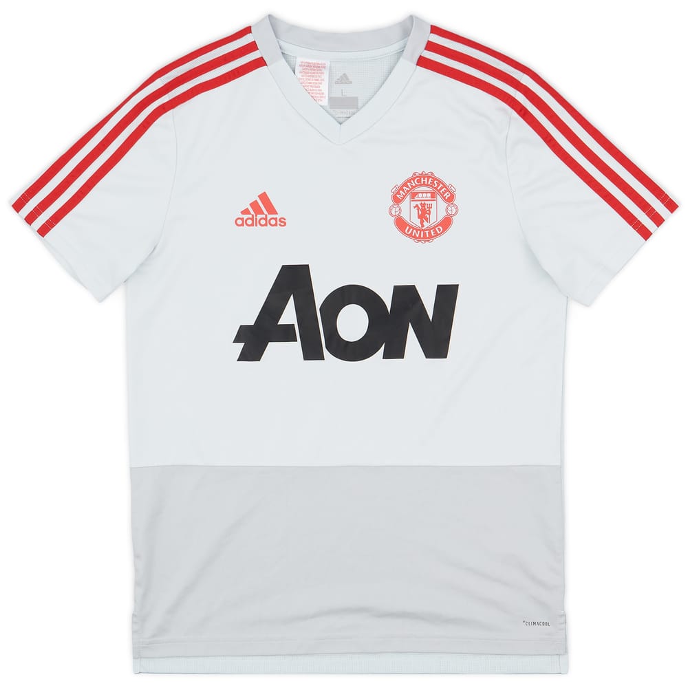 2018-19 Manchester United adidas Training Shirt - 8/10 - (L.Boys)