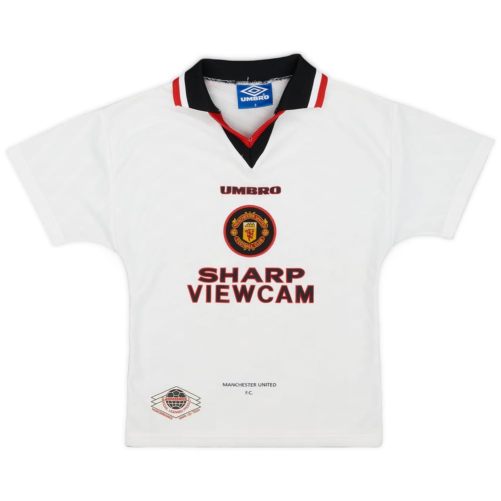 1996-97 Manchester United Away Shirt - 8/10 - (S.Boys)