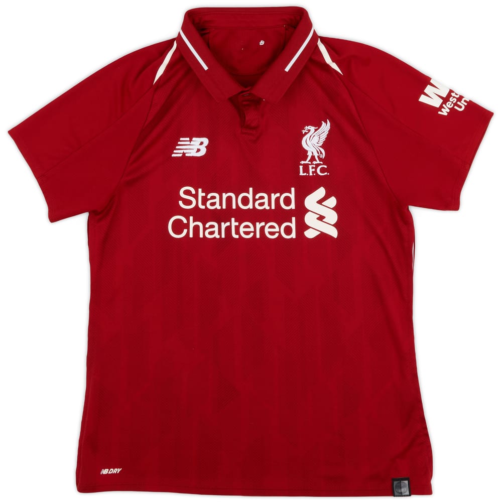 2018-19 Liverpool Home Shirt - 9/10 - (XL.Boys)
