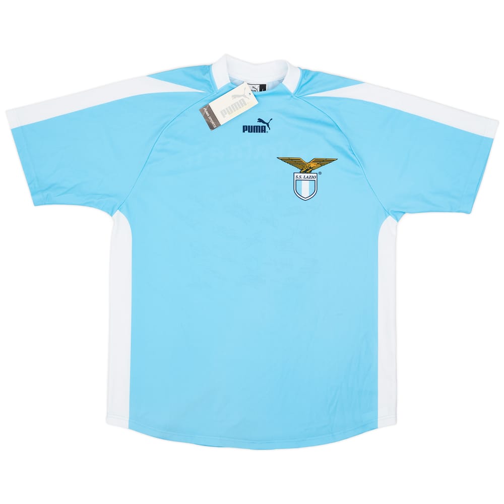 2003-04 Lazio 'Signed' Basic Home Shirt (L)