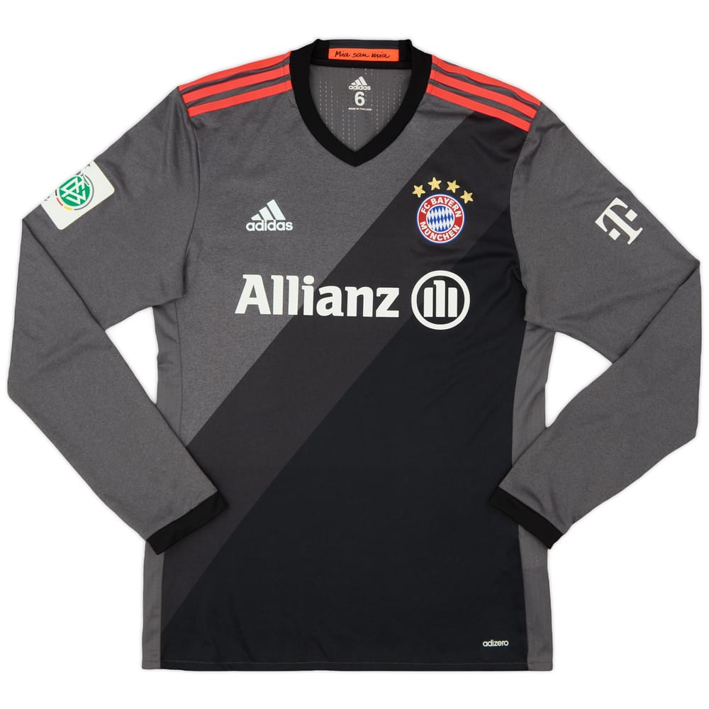 2016-17 Bayern Munich Women Player Issue Away L/S Shirt - 8/10 - (M)