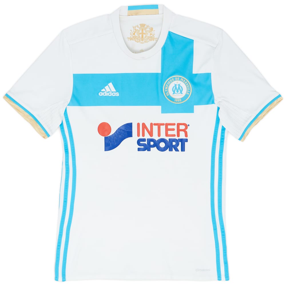 2016-17 Olympique Marseille Home Shirt - 6/10 - (XS)