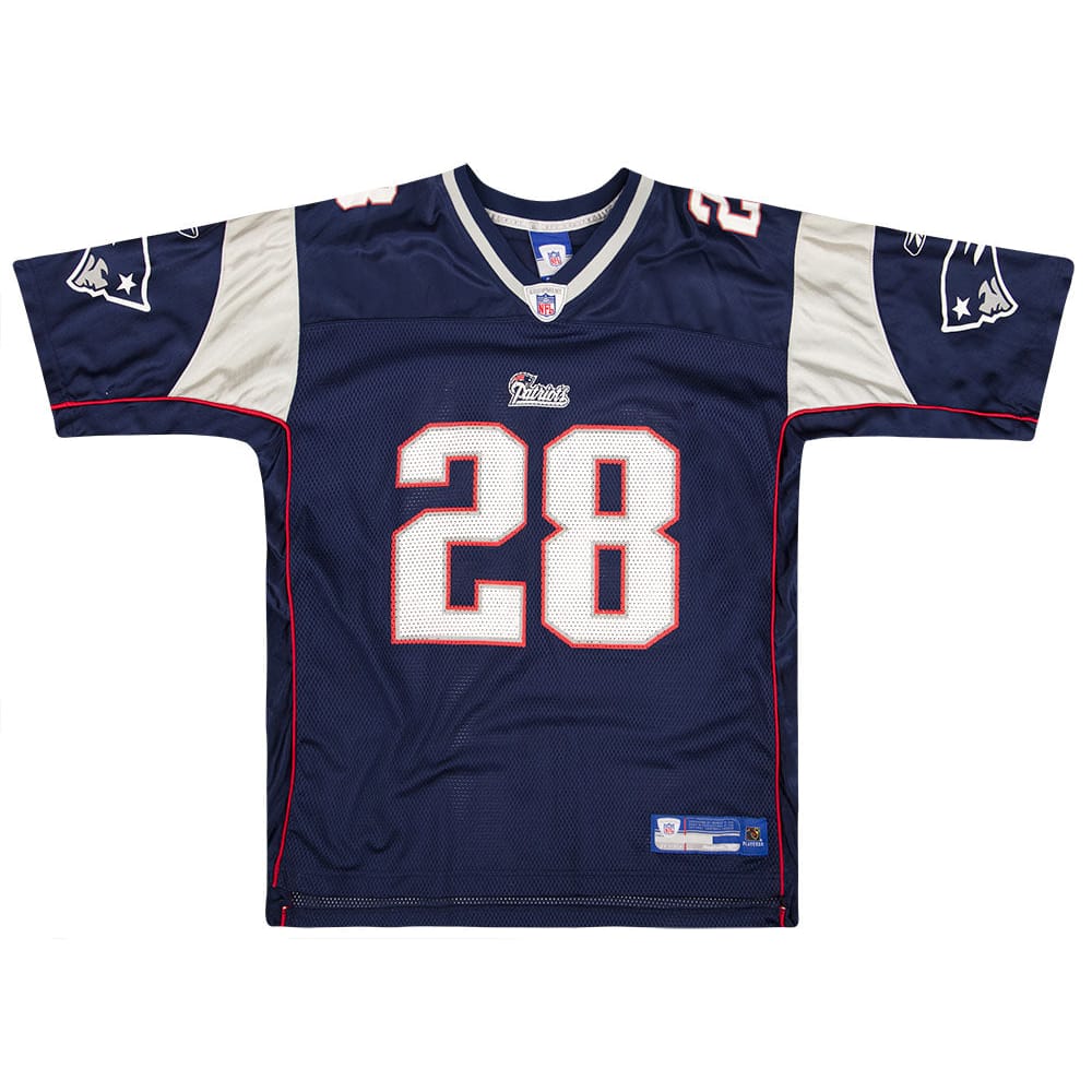 2005-06 New England Patriots Dillon #28 Reebok On Field Jersey (Home) XL