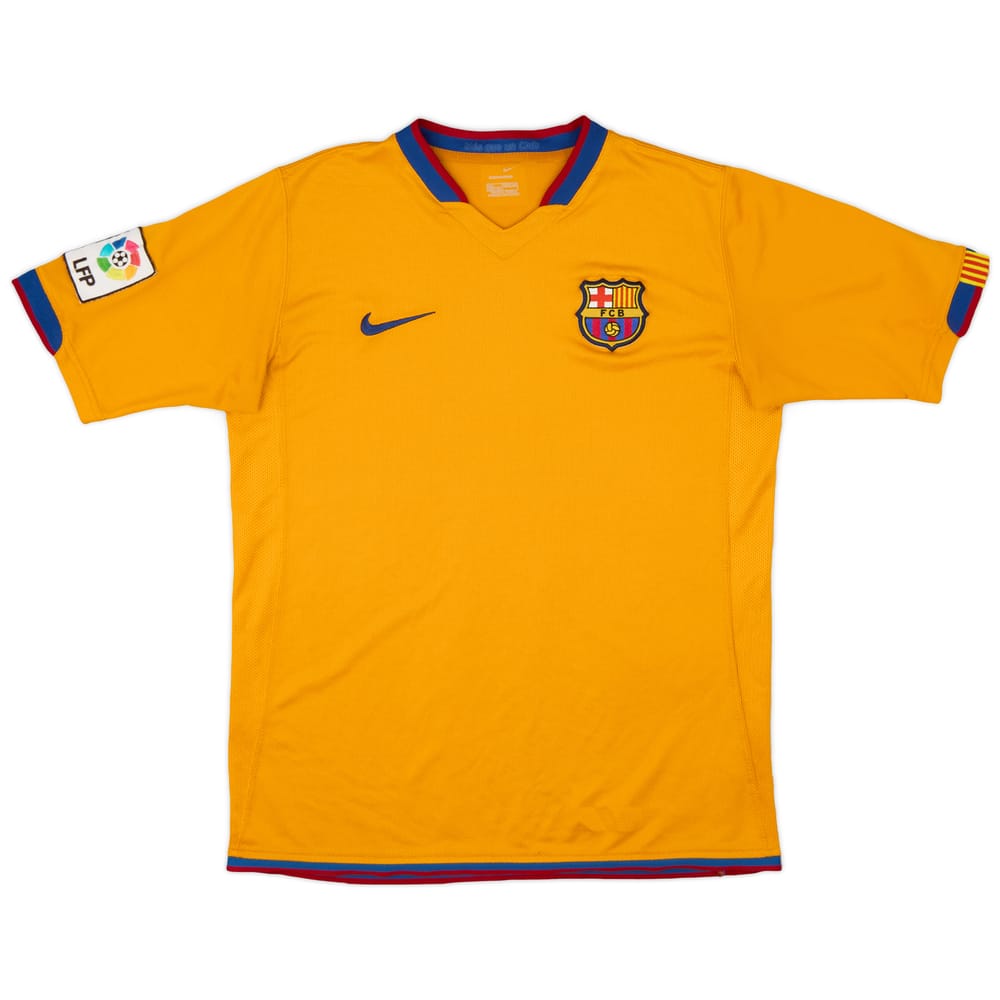 2006-08 Barcelona Away Shirt - 8/10 - (M.Boys)