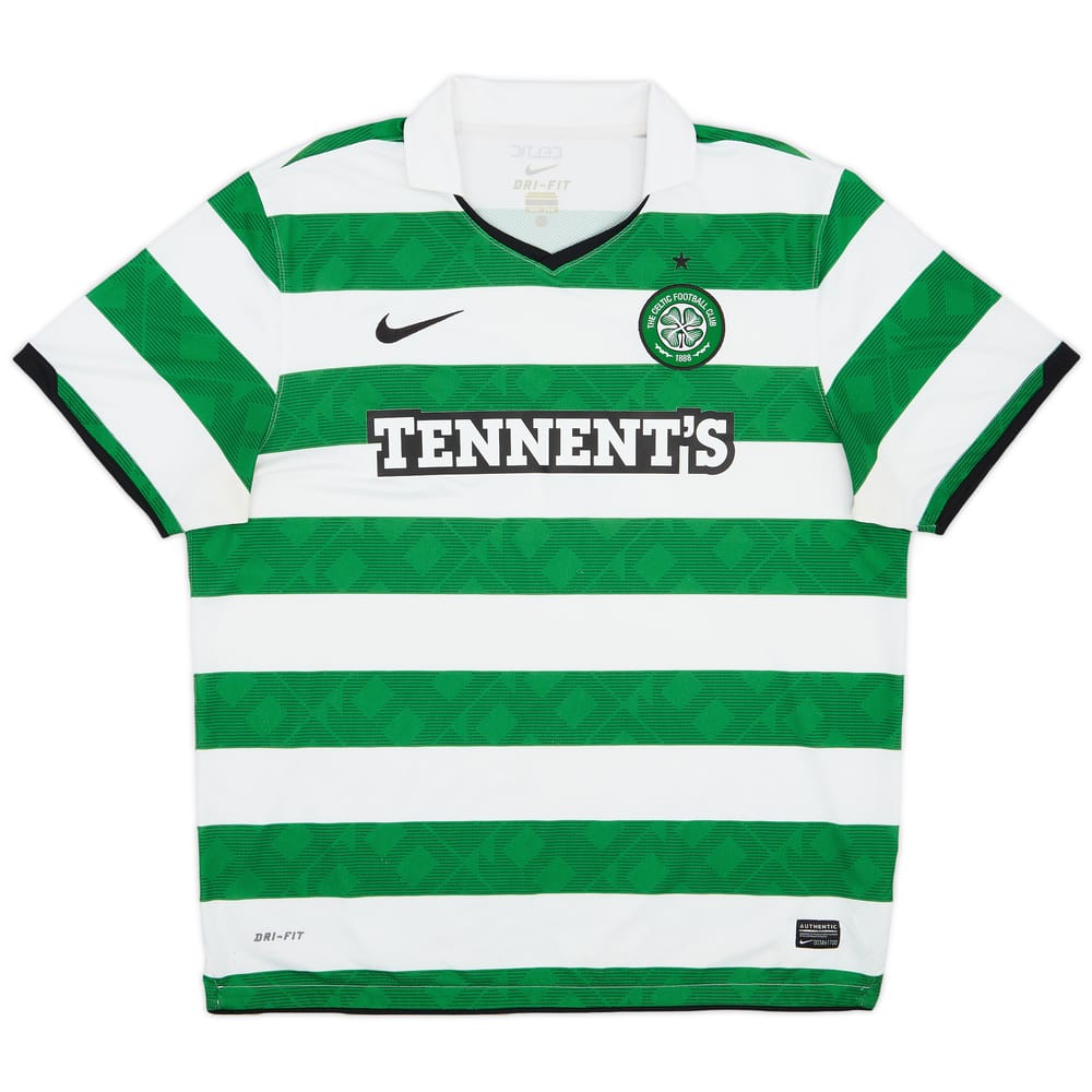 2010-12 Celtic Home Shirt - 8/10 - (XL)