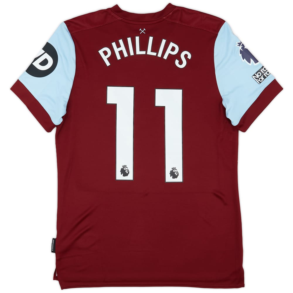 2023-24 West Ham Match Issue Home Shirt Phillips #11