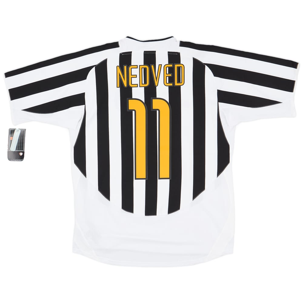 2003-04 Juventus Home Shirt Nedved #11 (L)