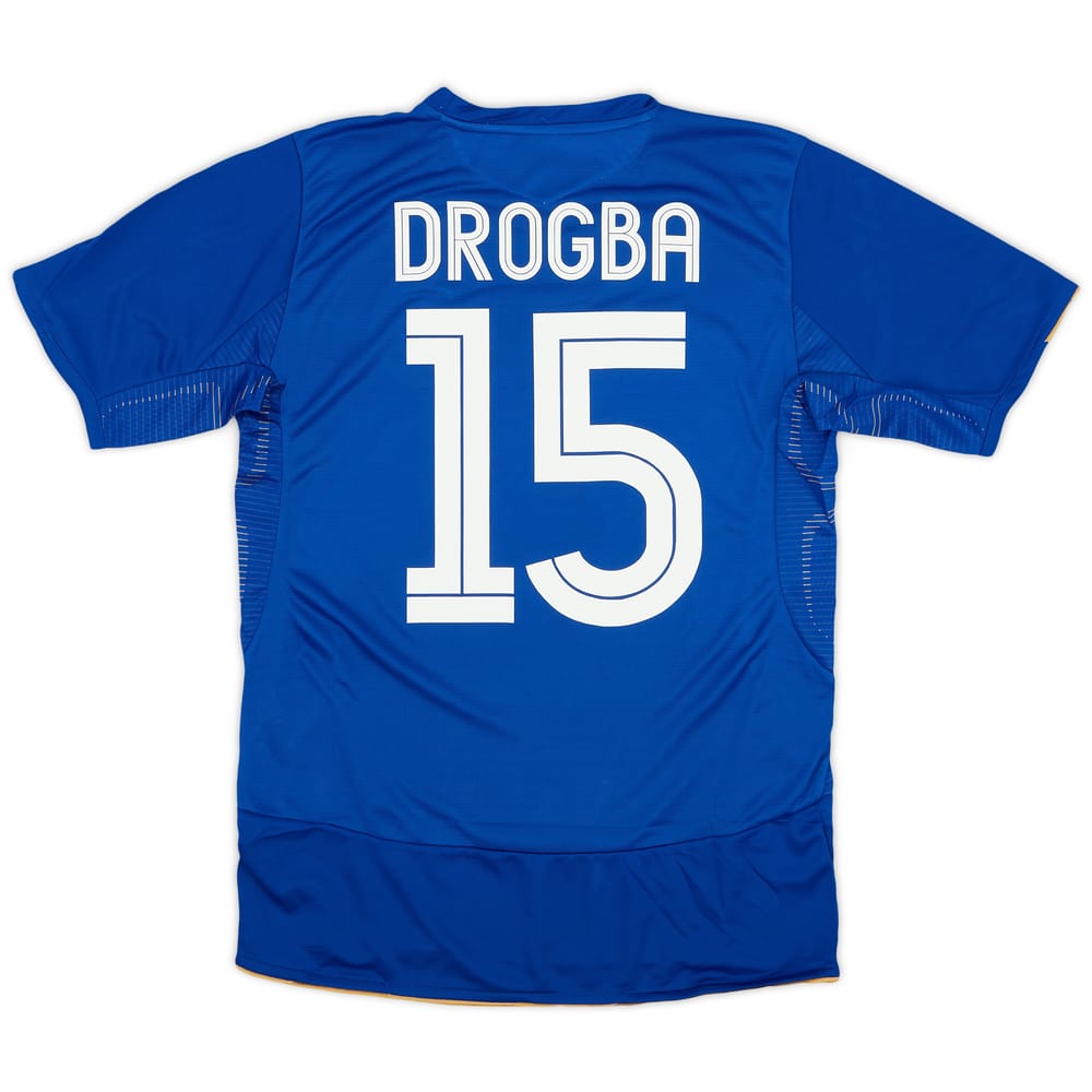 2005-06 Chelsea Centenary Home Shirt Drogba #15 (S)