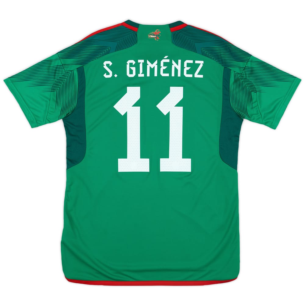 2022-23 Mexico Home Shirt S.Gimenez #11 - As New