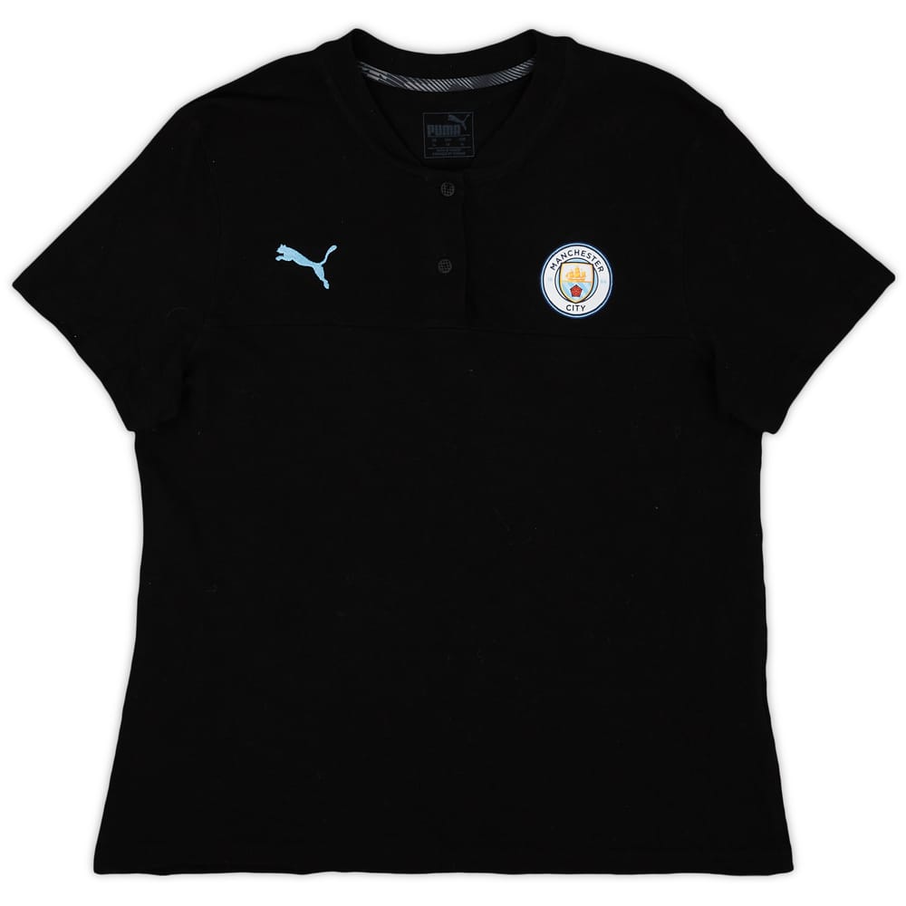 2019-20 Manchester City Puma Polo Shirt - 8/10 - (Women's XL)