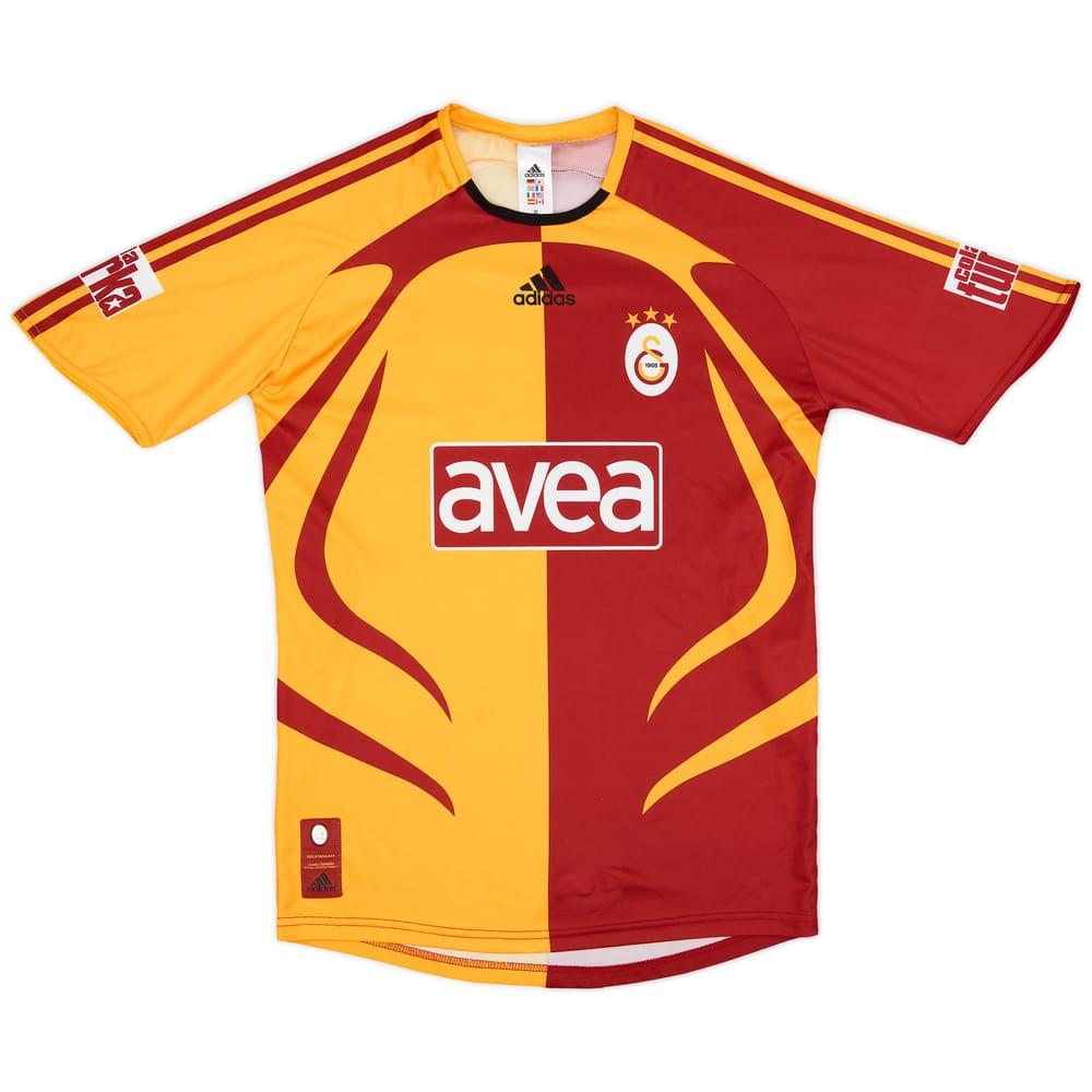 2007-08 Galatasaray Home Shirt - 7/10 - (S)