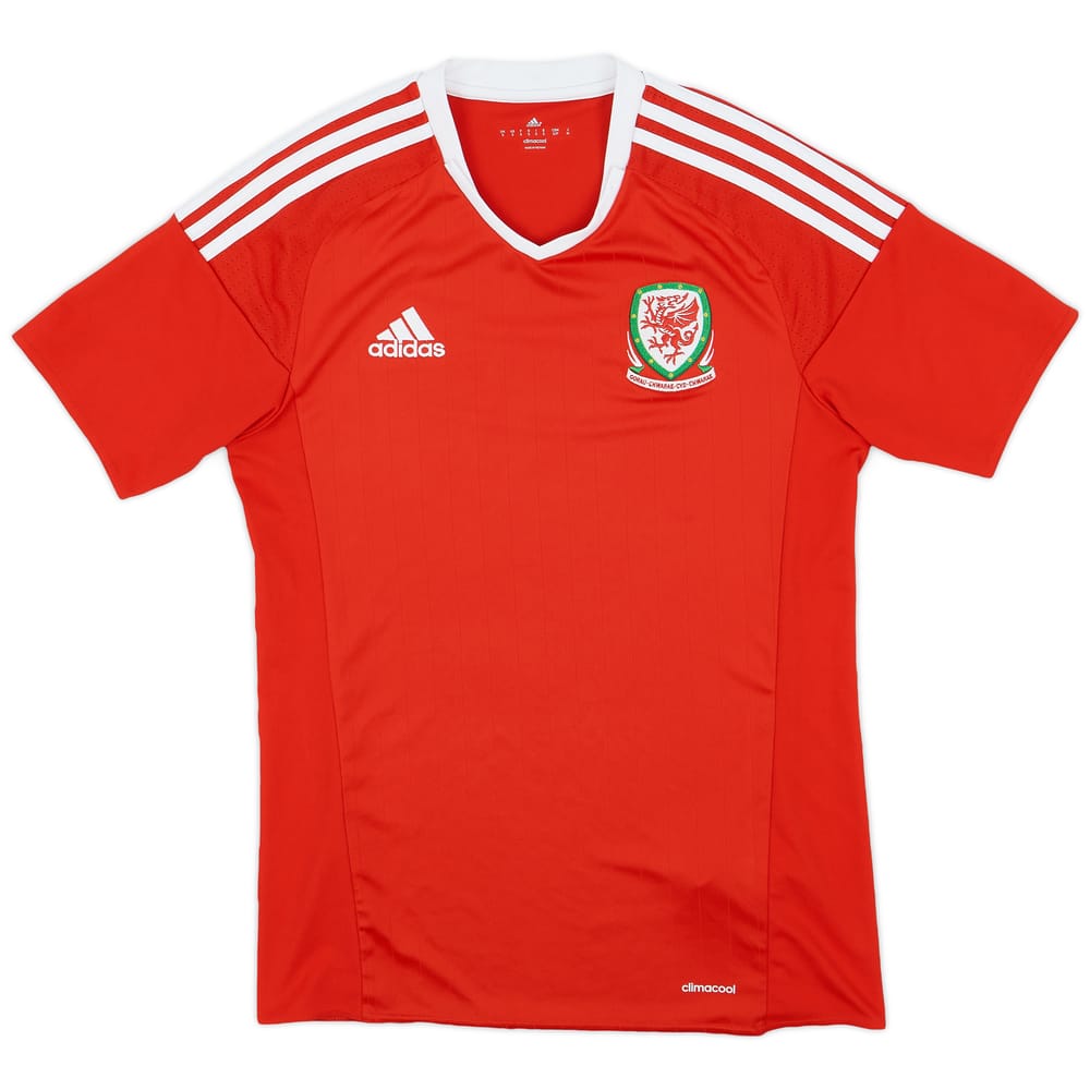 2016-17 Wales Home Shirt - 8/10 - (S)
