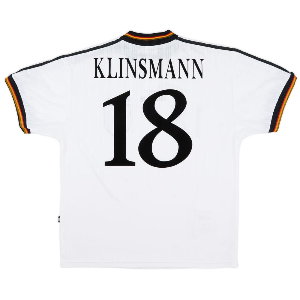 1996-98 Germany Home Shirt Klinsmann #18 - 7/10 - (XL)