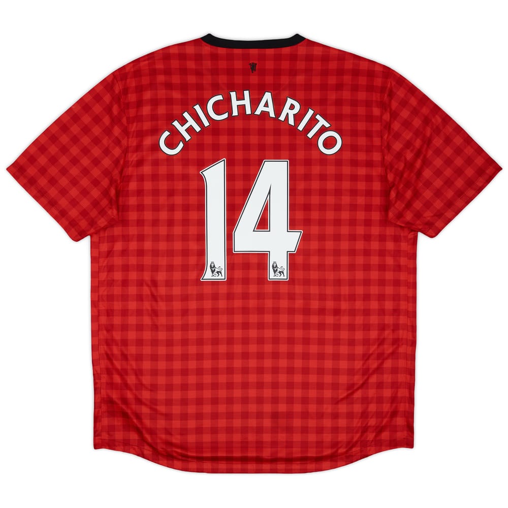 2012-13 Manchester United Home Shirt Chicharito #14