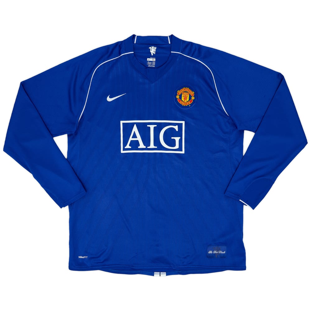 2007-08 Manchester United GK Shirt - 6/10 - (XL)