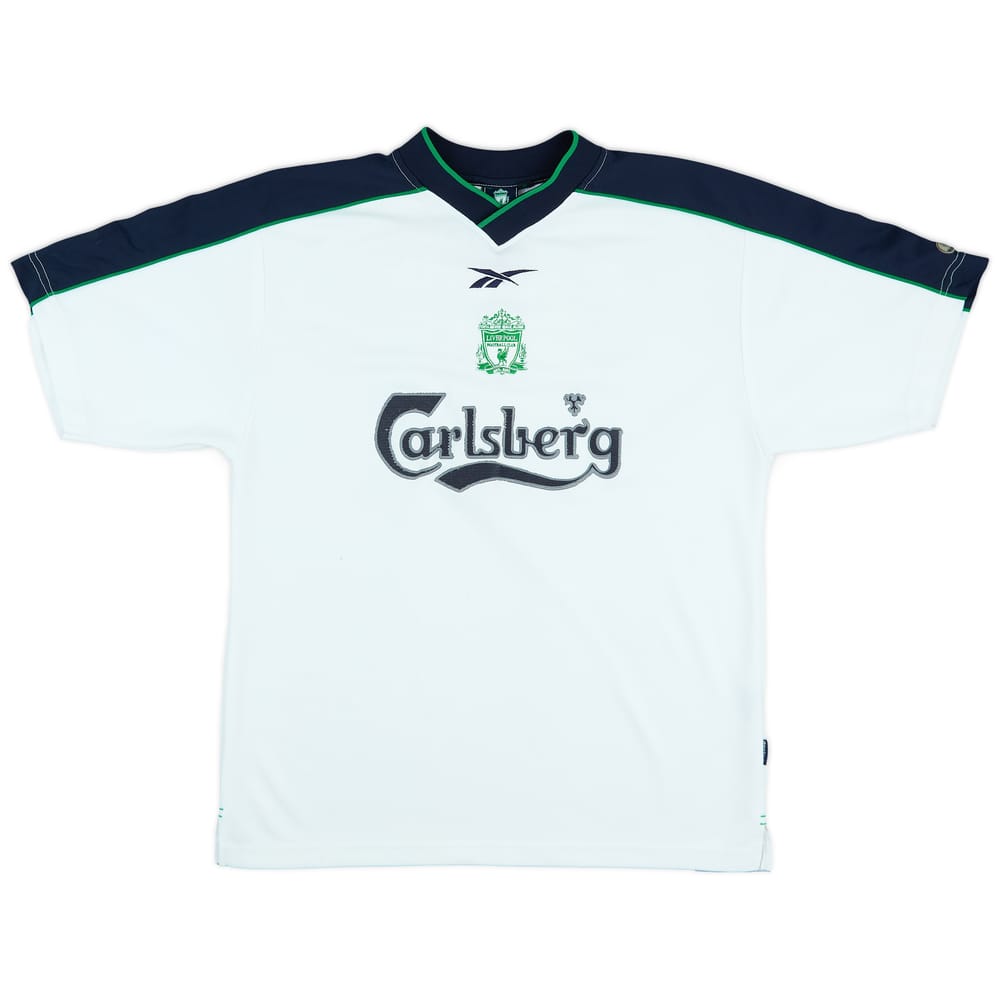 2001-02 Liverpool Reebok Training Shirt - 6/10 - (S)
