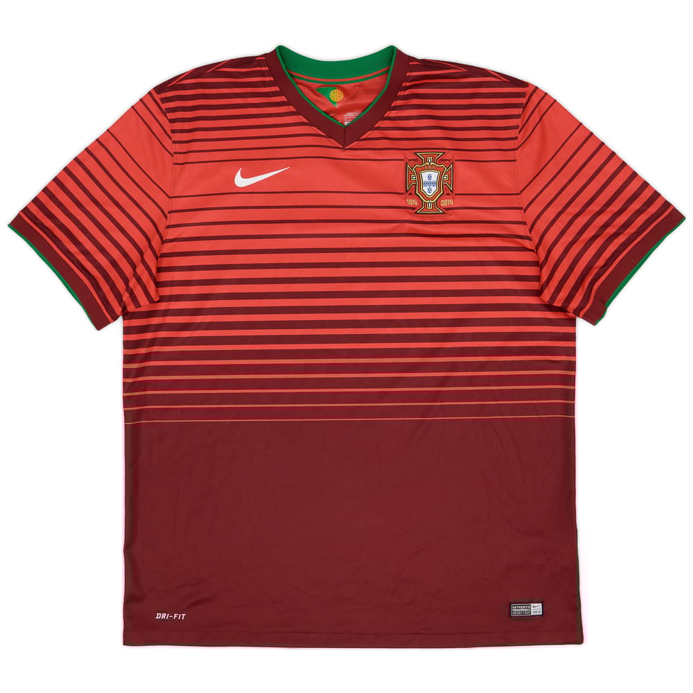2014-15 Portugal Home Shirt - 9/10 - (XL)