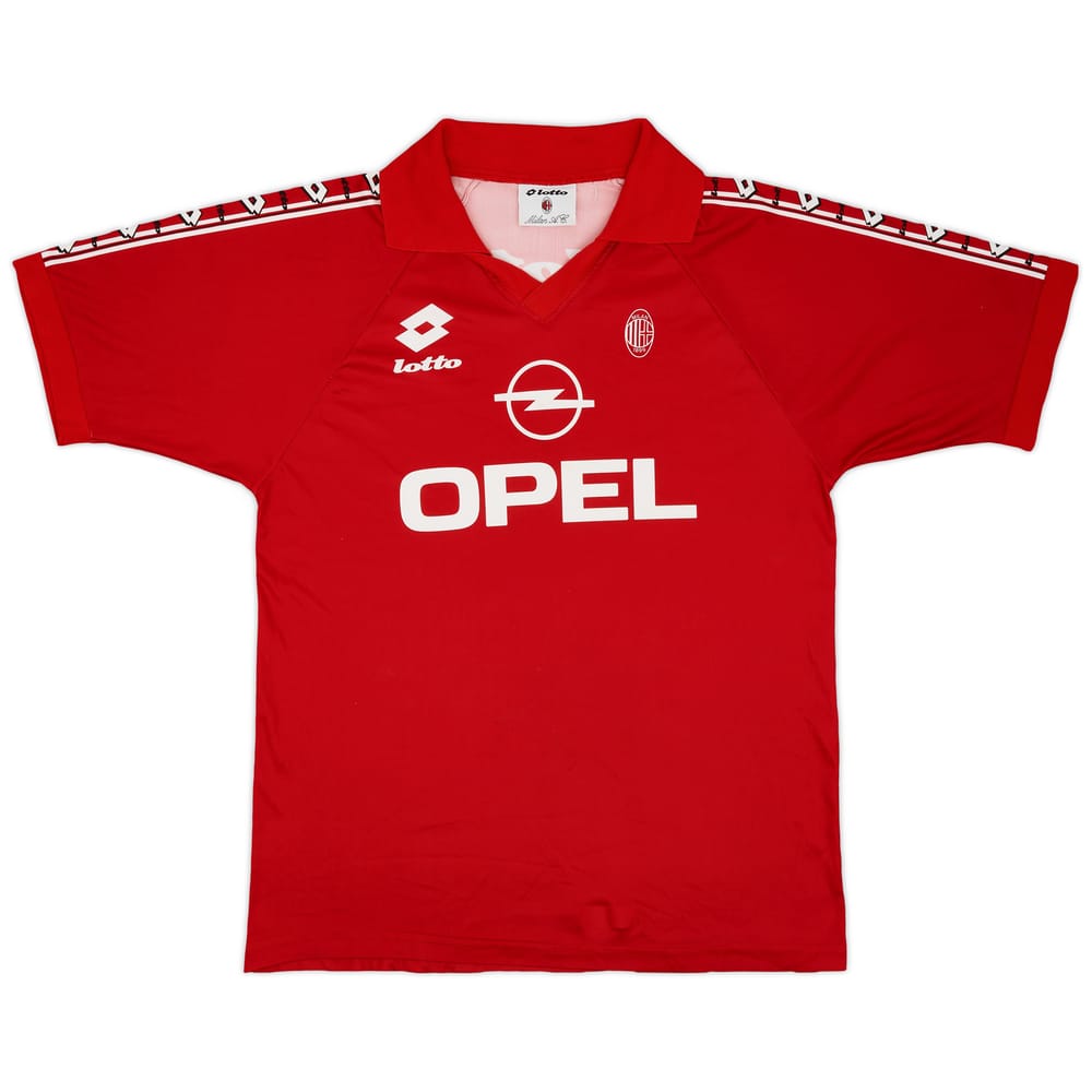 1995-96 AC Milan Lotto Training Shirt - 9/10 - (L)