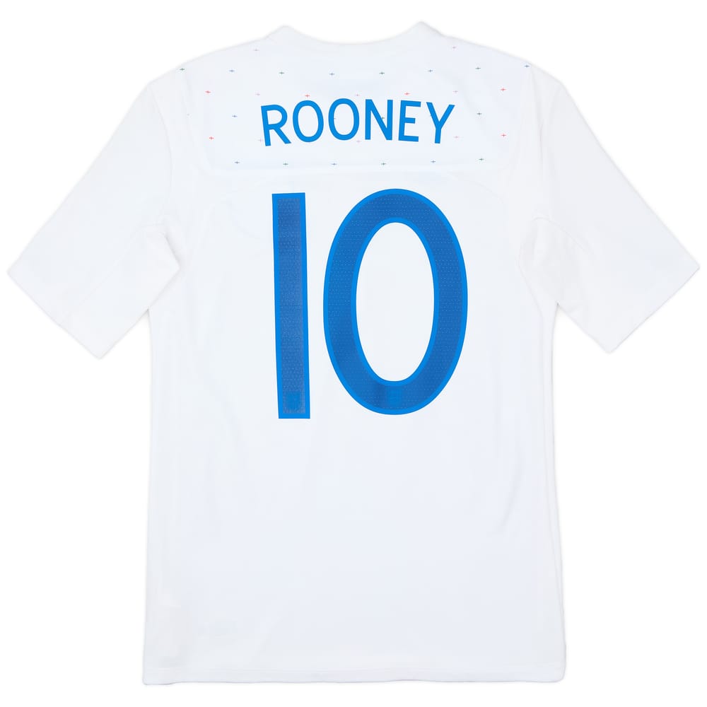 2010-11 England Home Shirt Rooney #10 - 8/10 - (S)