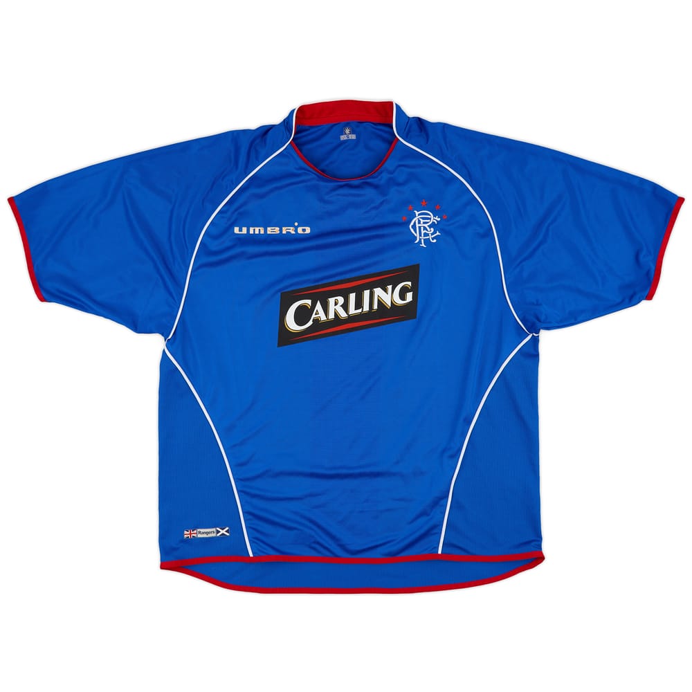 2005-06 Rangers Home Shirt - 6/10 - (XL)