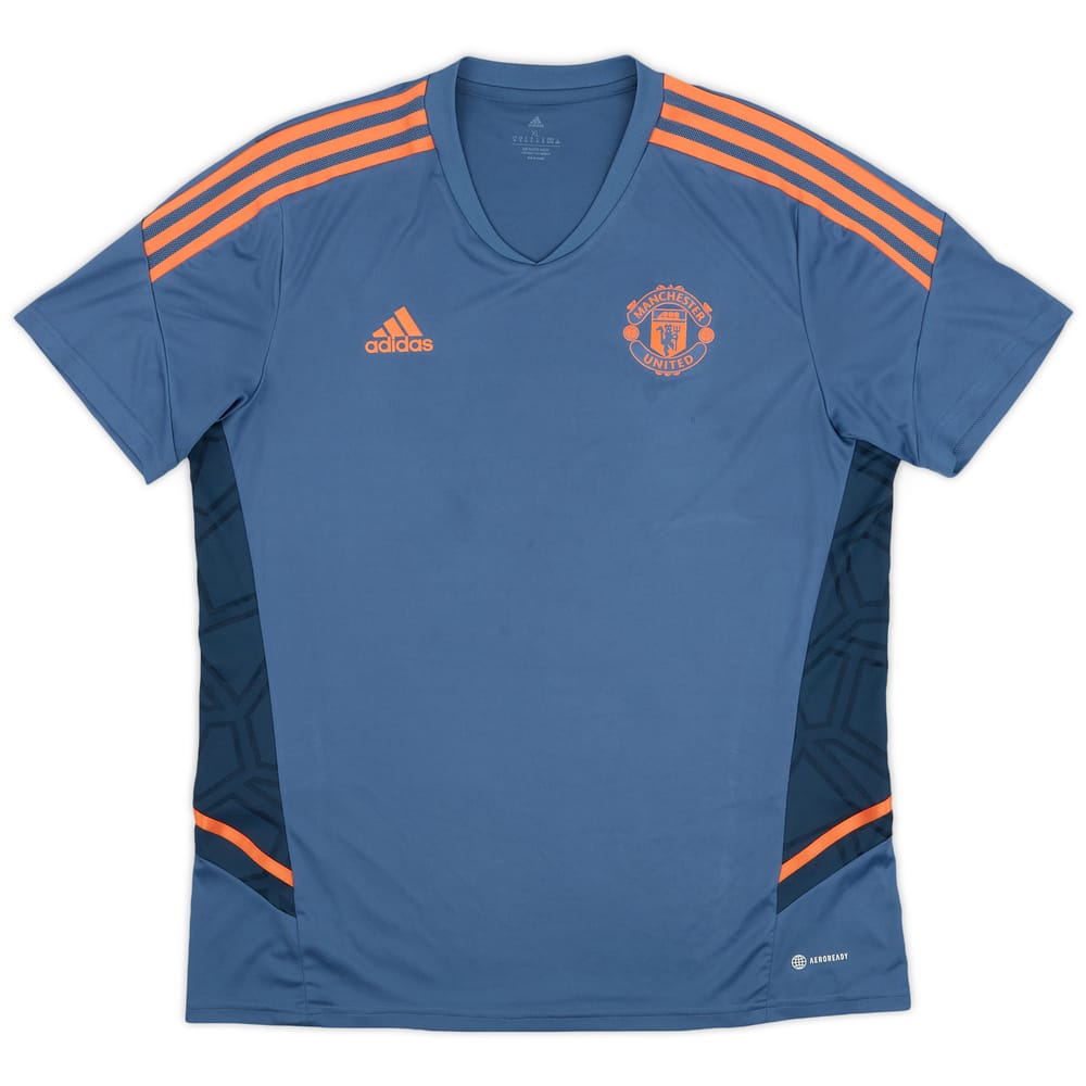 2022-23 Manchester United adidas Training Shirt - 8/10 - (XL)