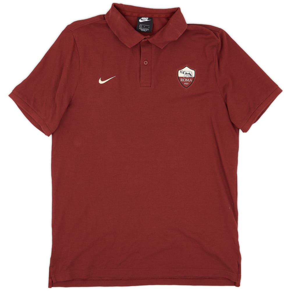 2019-20 Roma Nike Polo Shirt - 9/10 - (L)