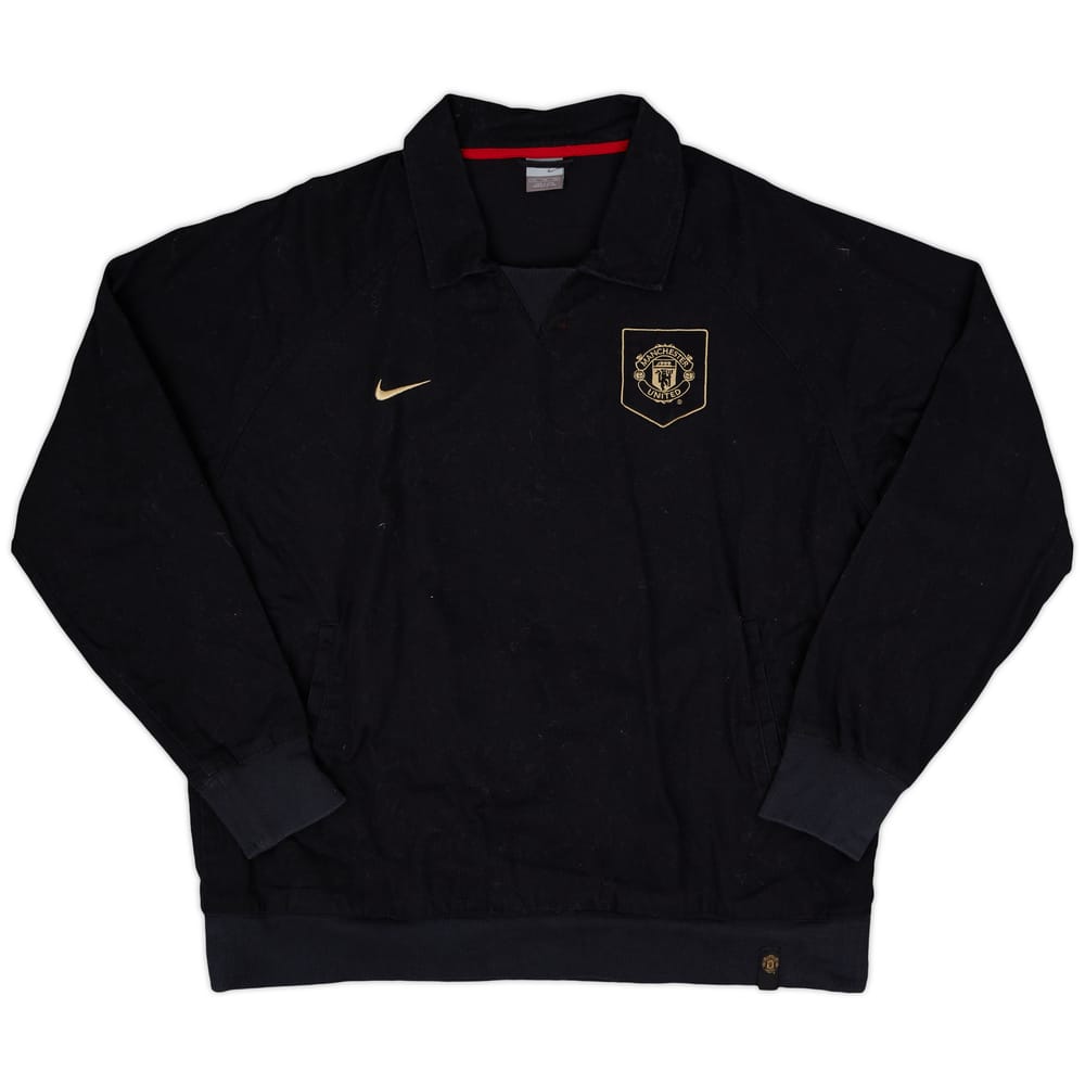 2004-05 Manchester United Nike Drill Top - 8/10 - (XXL)