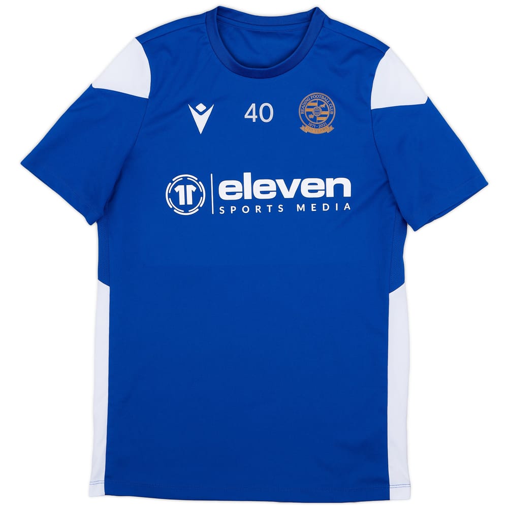 2021-22 Reading Macron Player Issue Training Shirt #40 - 8/10 - (M)