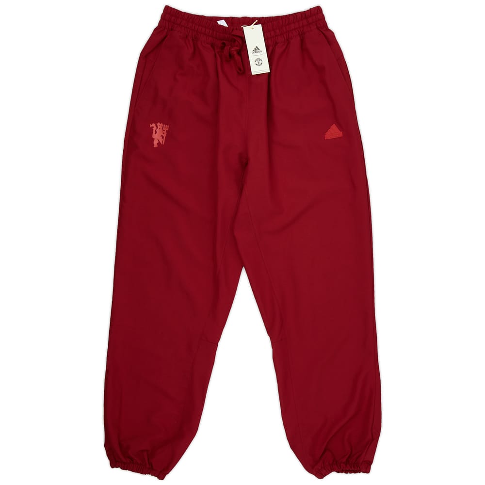 2023-24 Manchester United adidas Lifestyler Woven Pants/Bottoms (M)