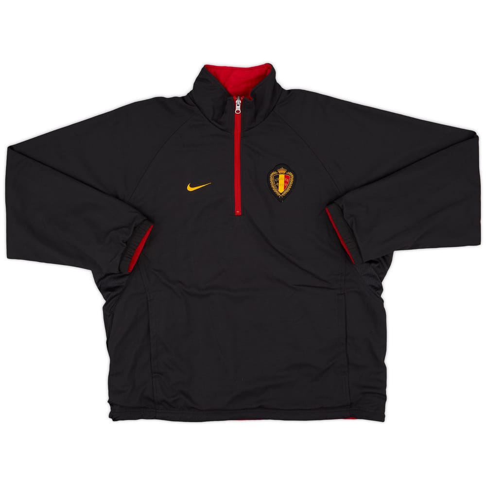 2000-01 Belgium Nike Reversible 1/4 Zip Track Jacket - 7/10 - (S)