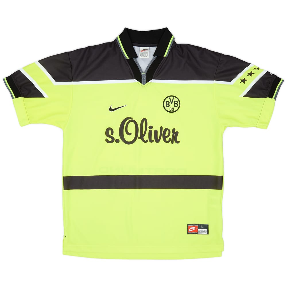 1997-98 Borussia Dortmund Home Shirt - 9/10 - (L)