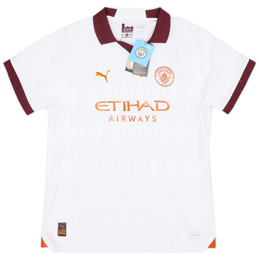 2023-24 Manchester City Authentic Away Shirt (Women's)